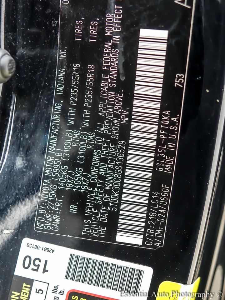 Toyota Sienna  2016