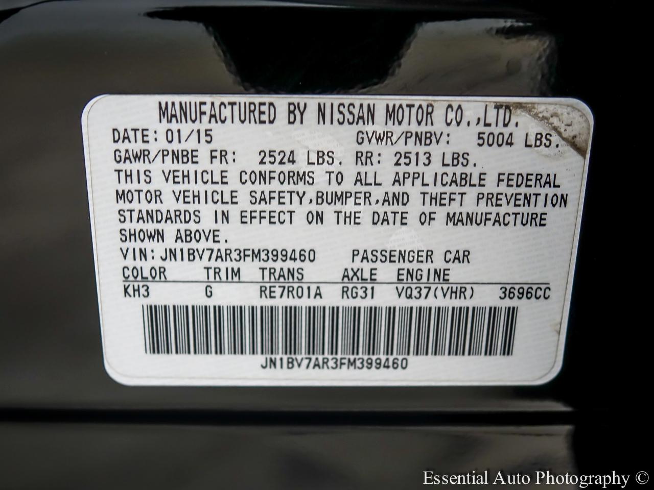 Infiniti Q50 Sport AWD 2015