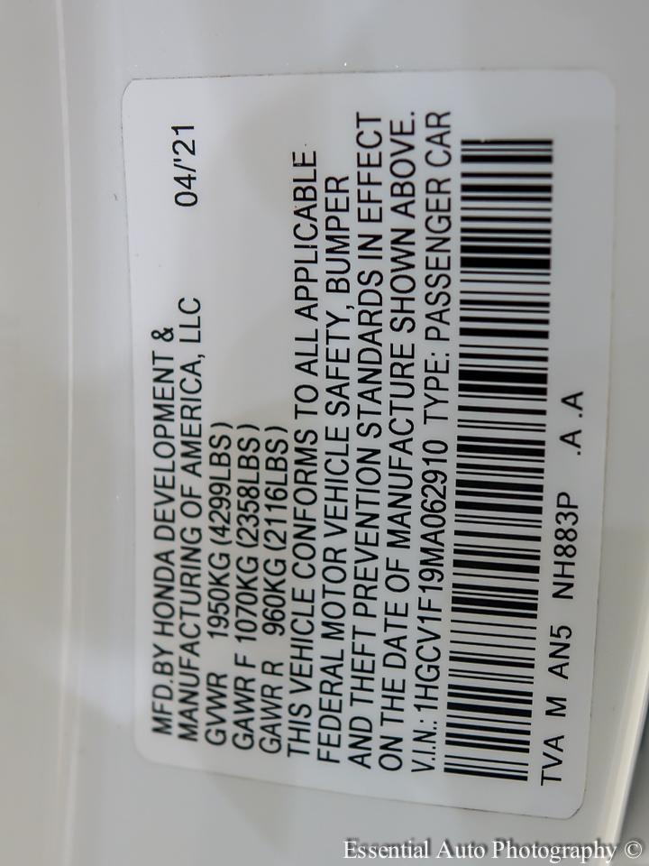 Honda Accord LX 2021