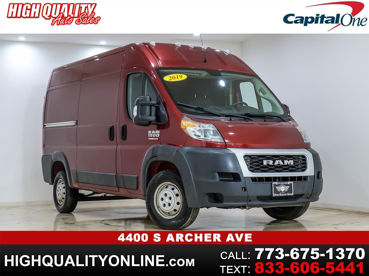 RAM Promaster 1500 High Roof Tradesman 136-in. WB 2019
