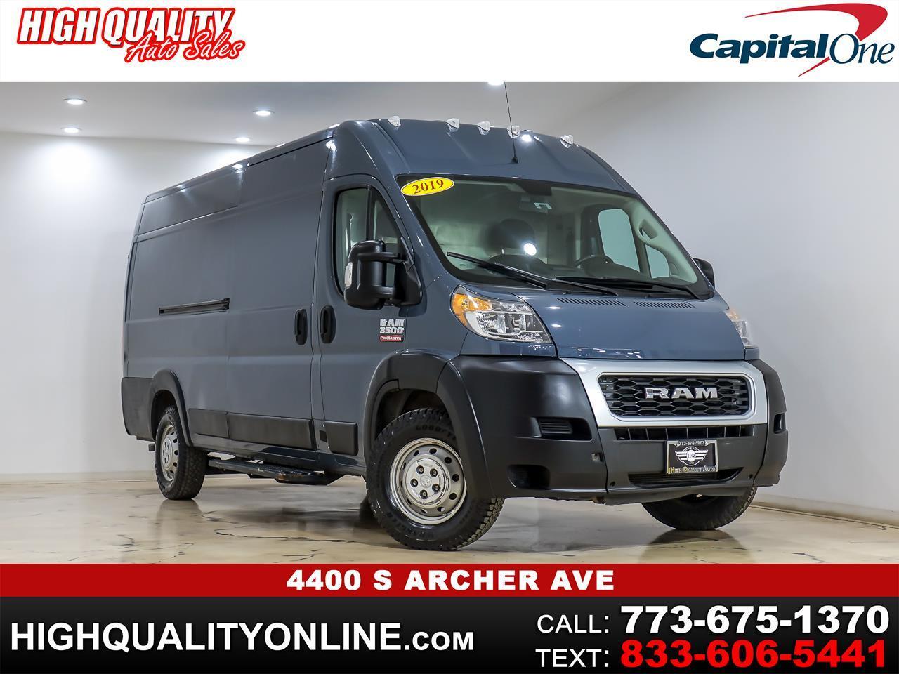 RAM Promaster 3500 High Roof w/Extended Length 2019