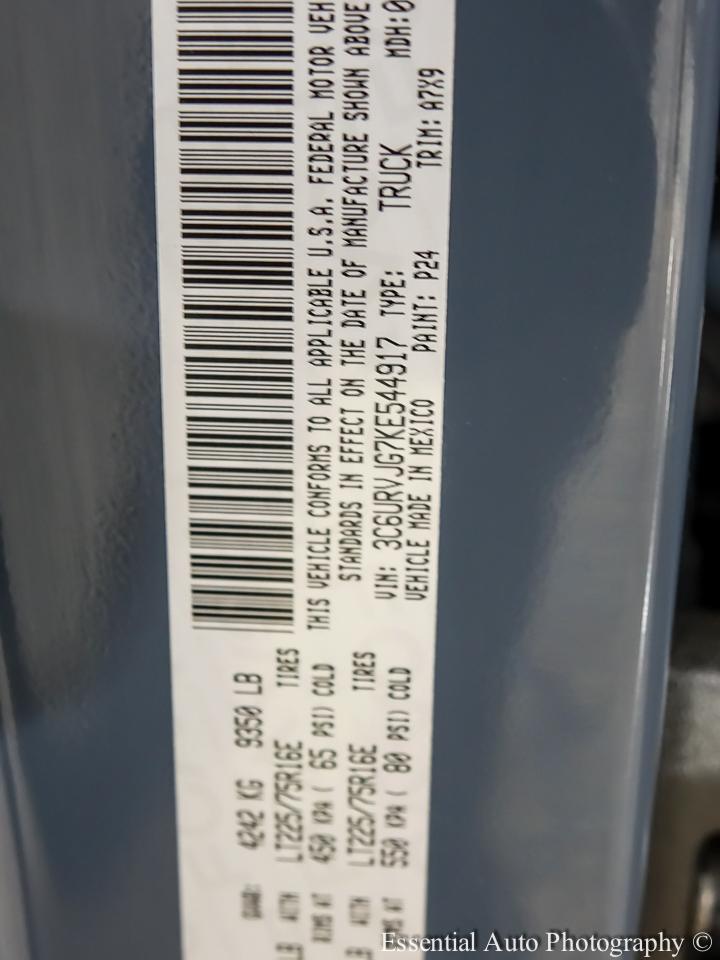 RAM Promaster 3500 High Roof w/Extended Length 2019