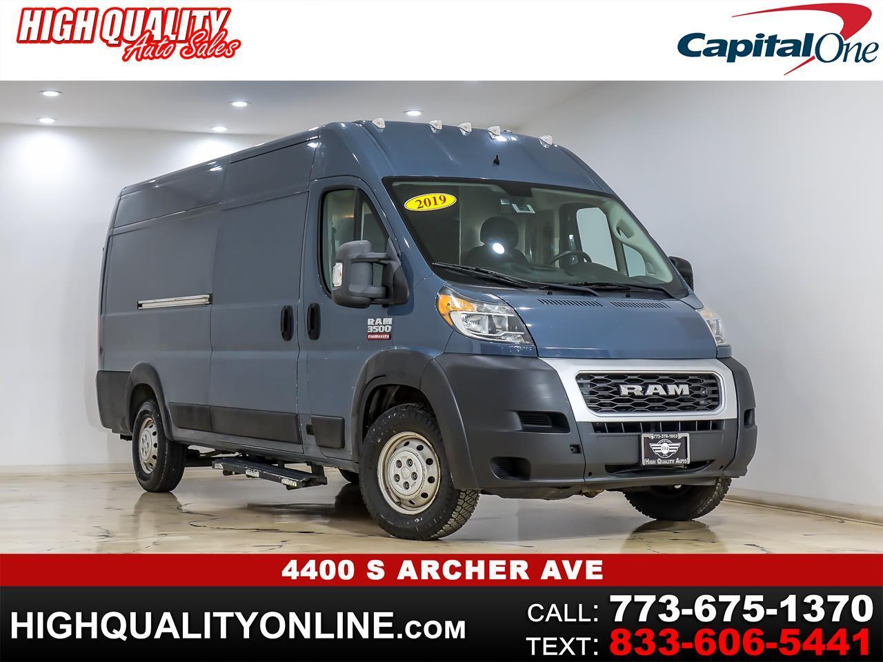 2019 RAM Promaster 3500 High Roof w/Extended Length