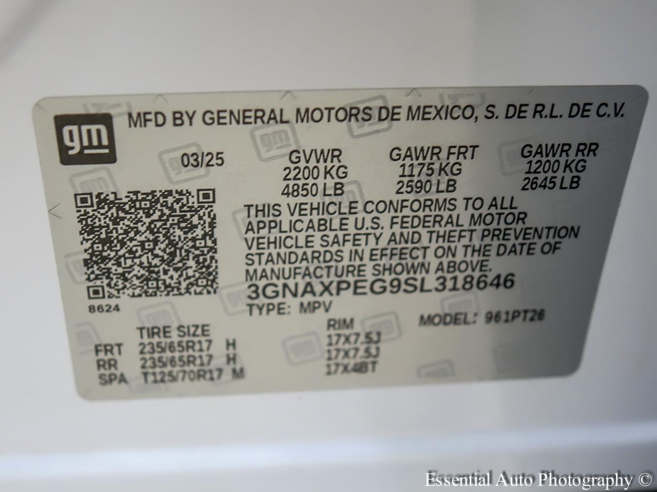 Chevrolet Equinox LT AWD 2025