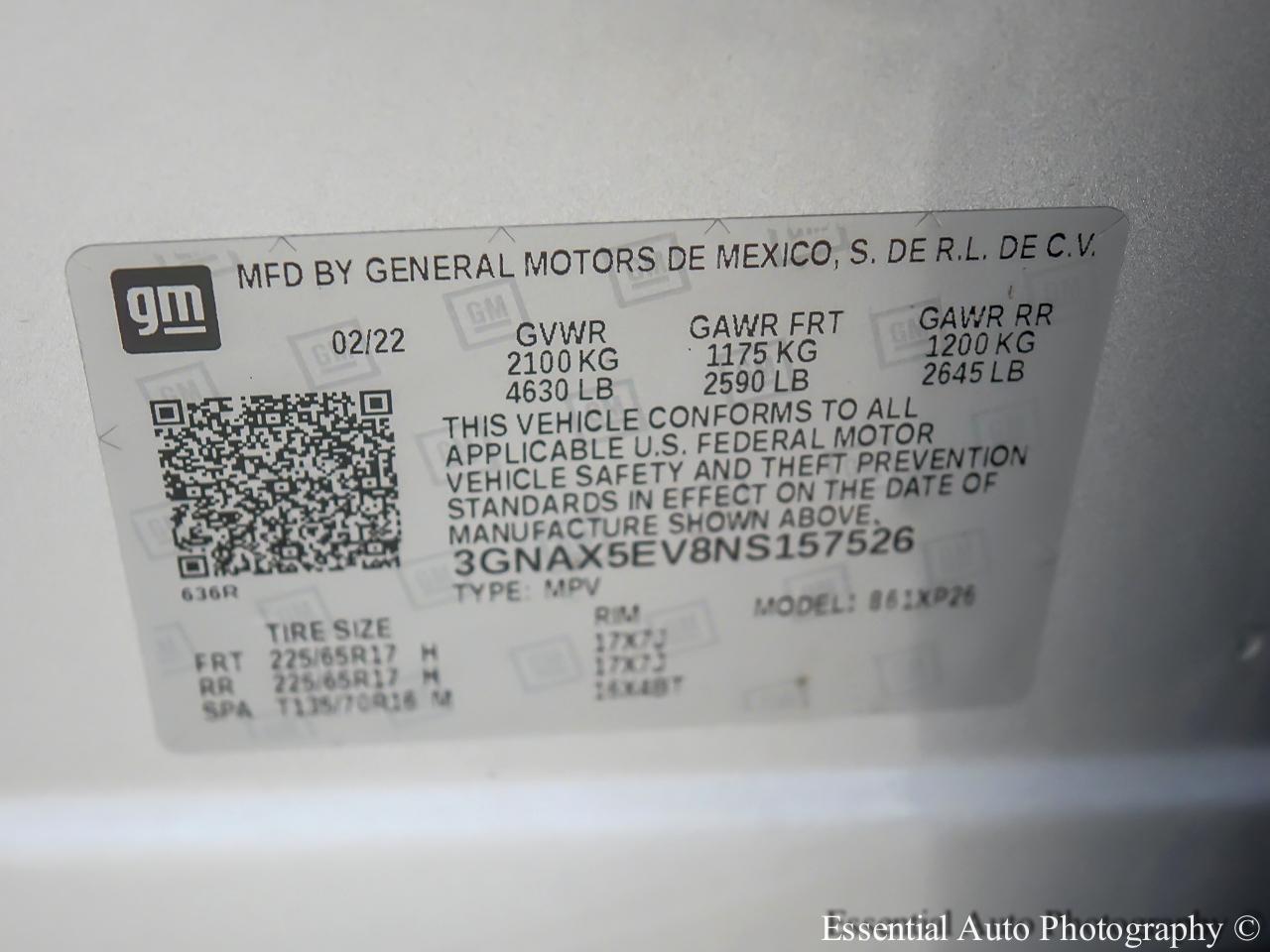 Chevrolet Equinox LS AWD 2022