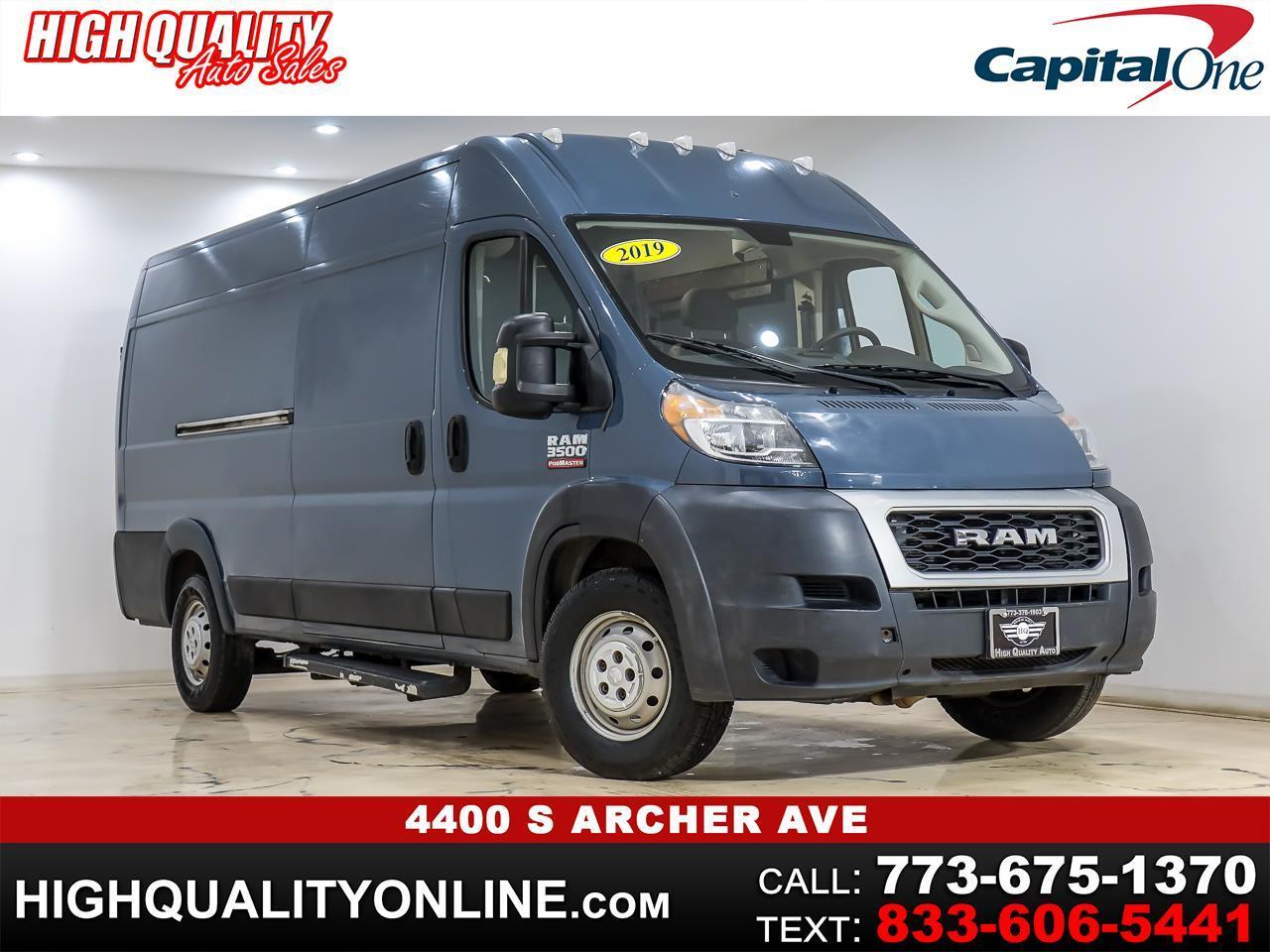 RAM Promaster 3500 High Roof w/Extended Length 2019