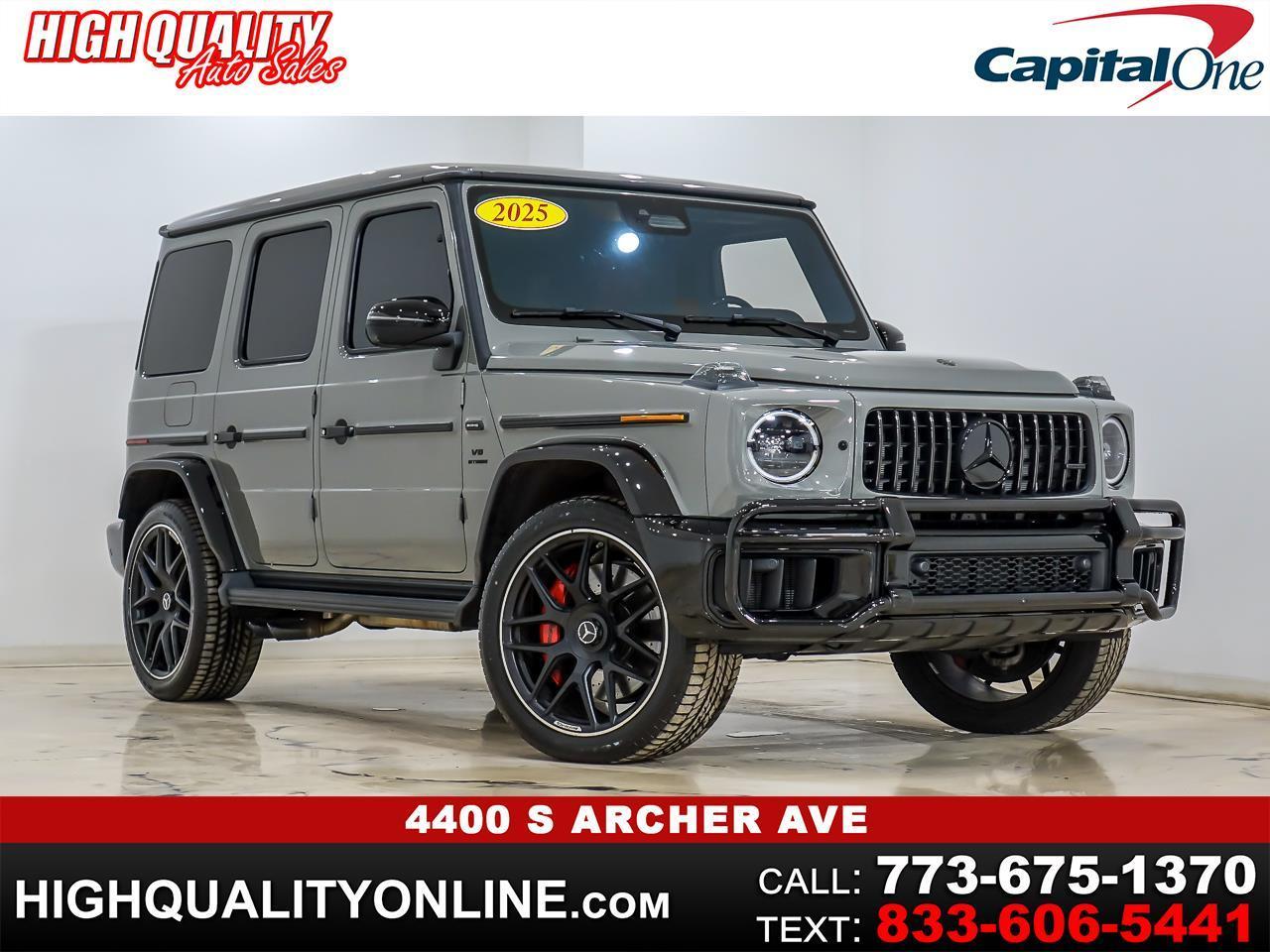 2025 Mercedes-Benz G-Class G63 AMG 4MATIC