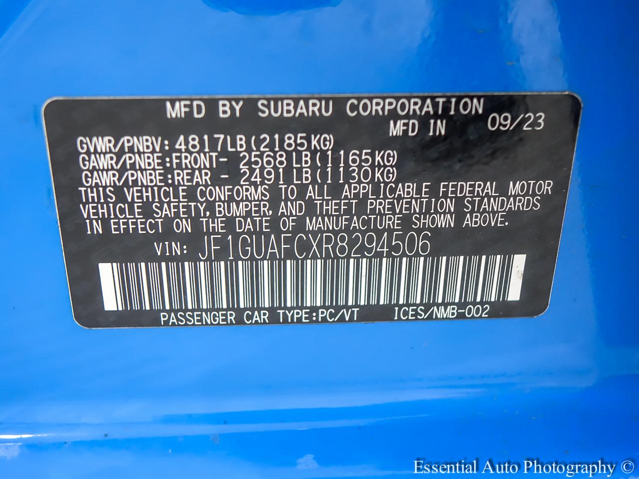 Subaru Impreza Sport 5-Door 2024