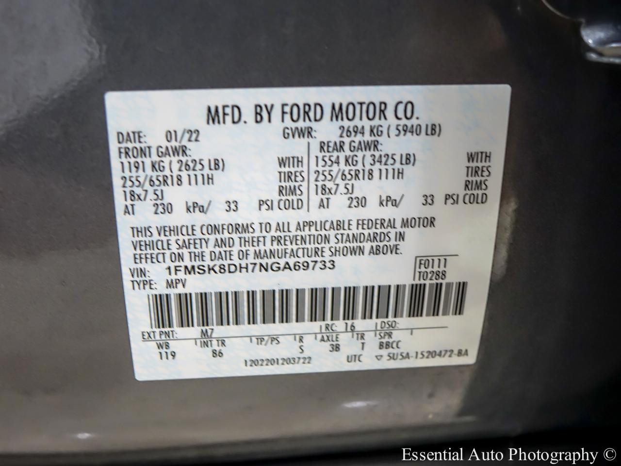 Ford Explorer XLT AWD 2022