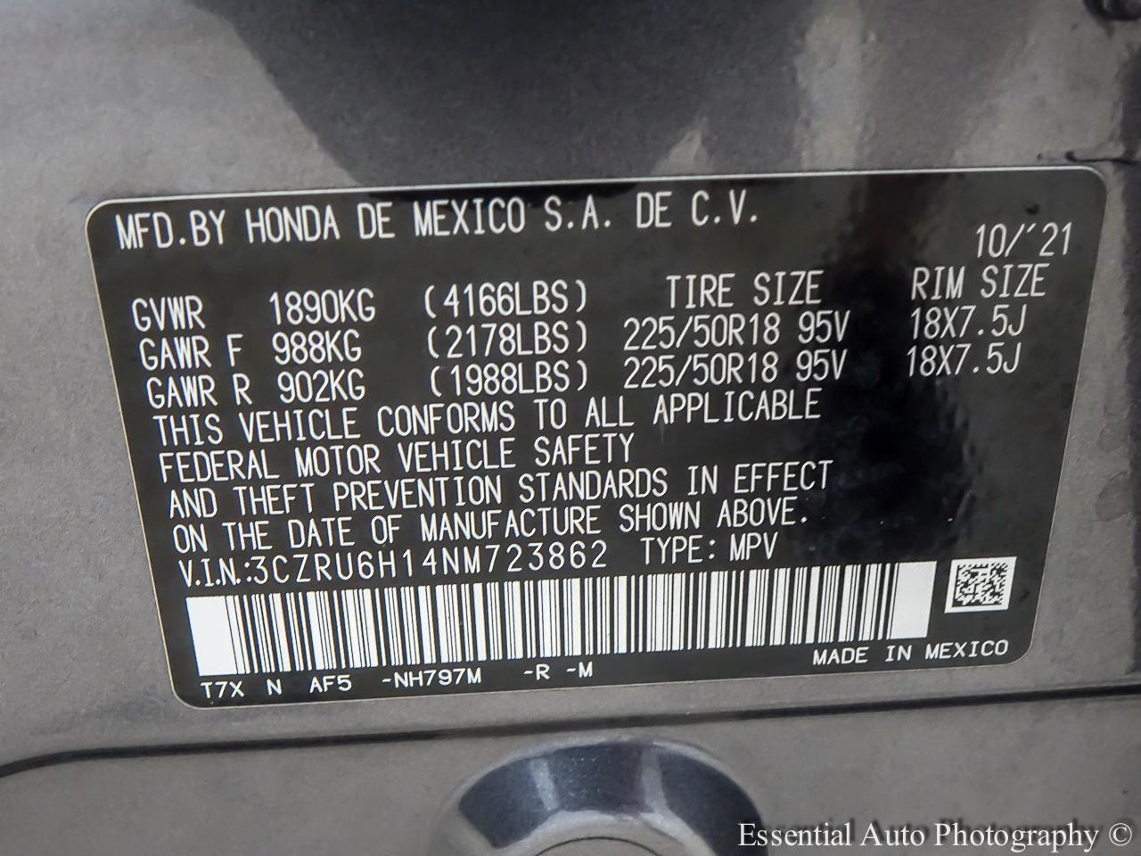 Honda HR-V Sport AWD 2022