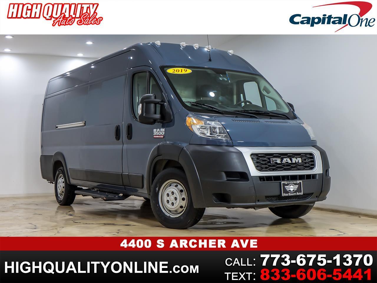 2019 RAM Promaster 3500 High Roof w/Extended Length
