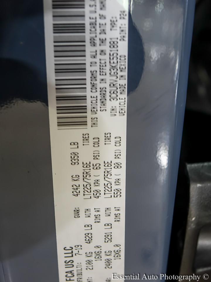 RAM Promaster 3500 High Roof w/Extended Length 2019