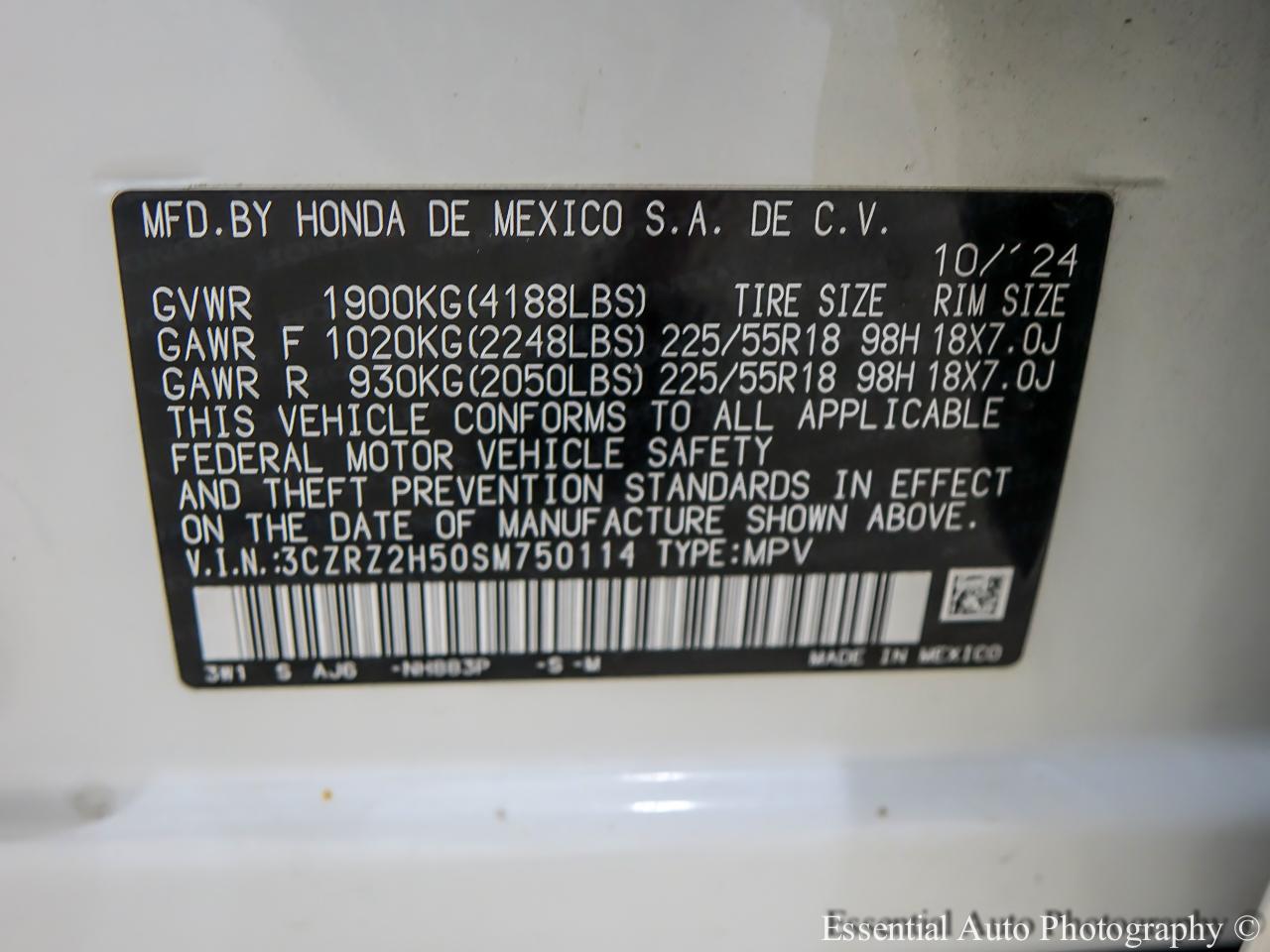 Honda HR-V Sport AWD 2025