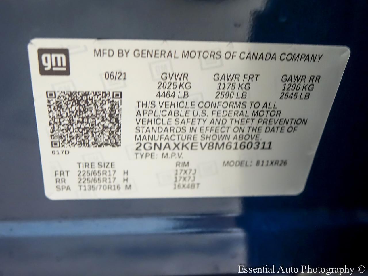 Chevrolet Equinox LT 1.5 2WD 2021