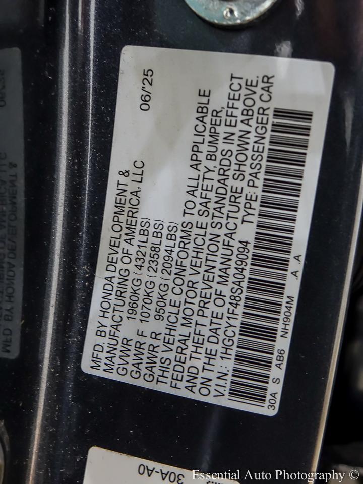 Honda Accord SE 2025