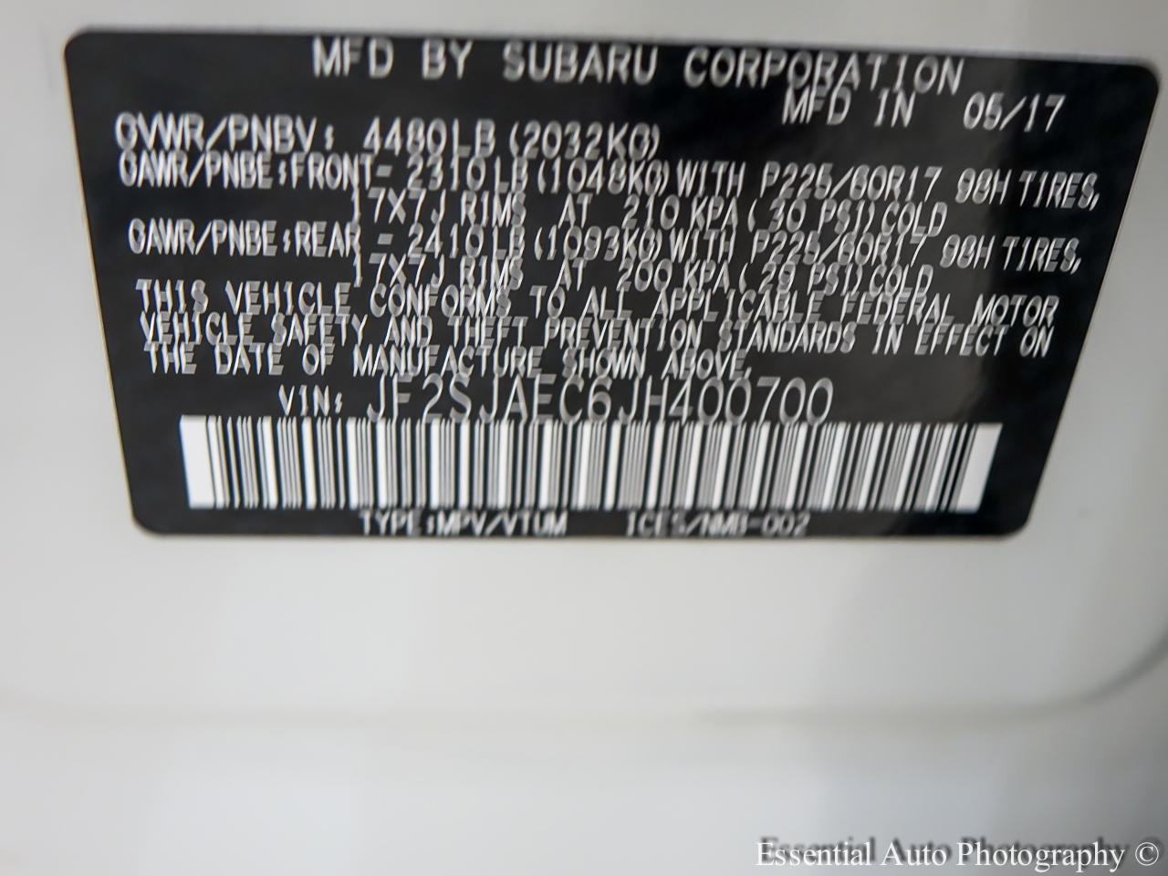 Subaru Forester 2.5i Premium CVT 2018
