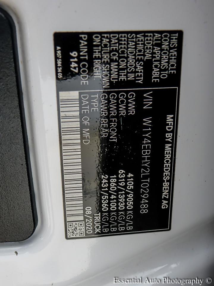 Mercedes-Benz Sprinter 2500 144-in. WB 2020