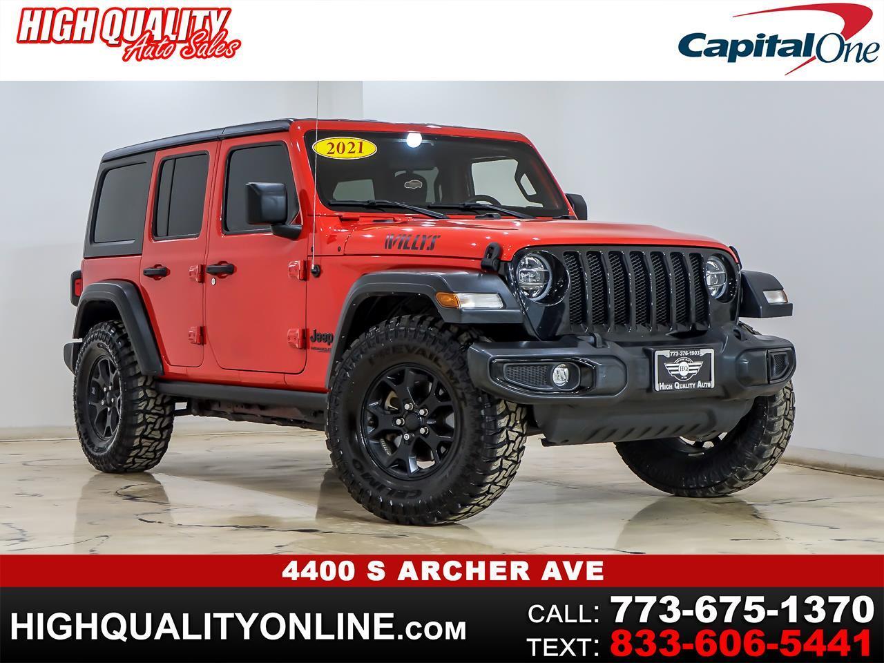 2021 Jeep Wrangler Unlimited Willys 4x4