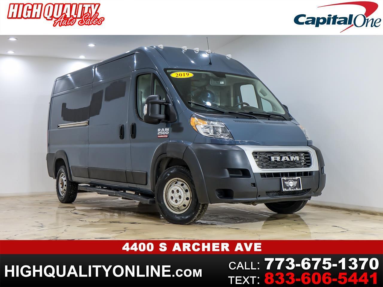 2019 RAM Promaster 2500 High Roof Tradesman 159-in. WB
