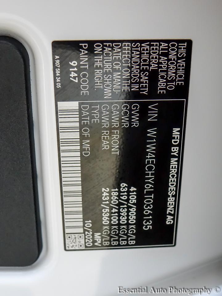 Mercedes-Benz Sprinter 2500 170-in. WB 2020
