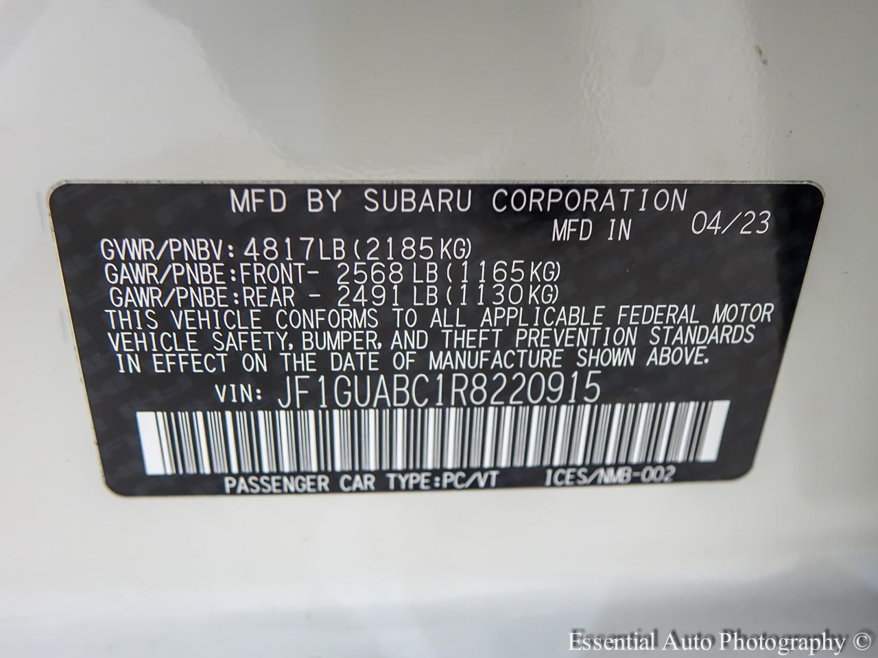 Subaru Impreza Base 5-Door 2024