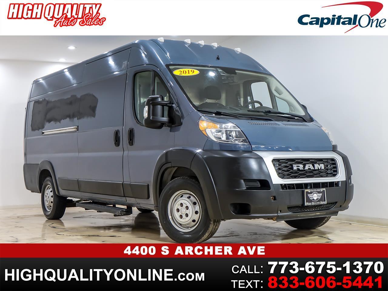 2019 RAM Promaster 3500 High Roof w/Extended Length