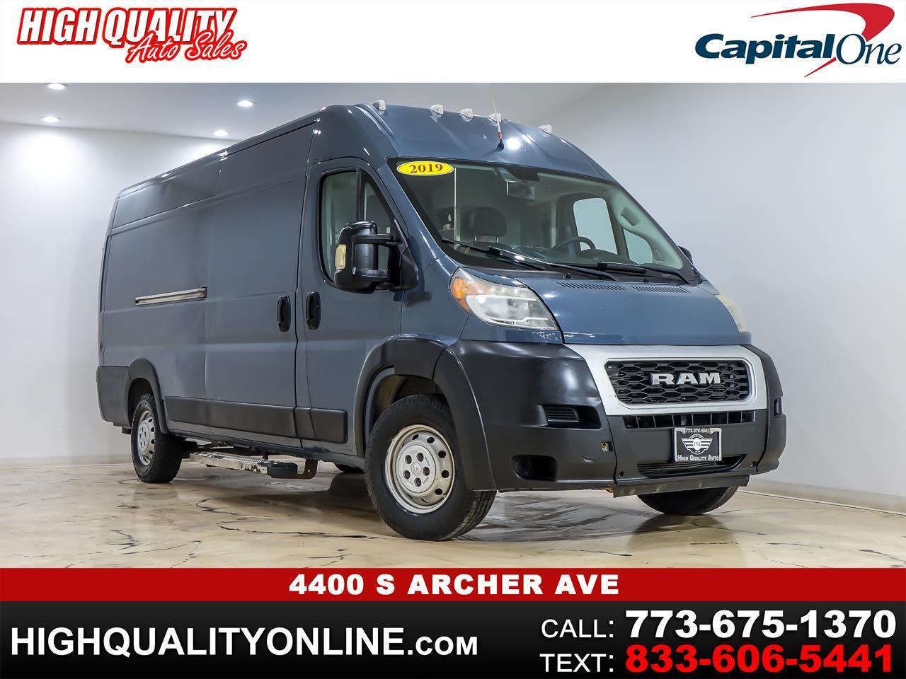 2019 RAM Promaster 3500 High Roof w/Extended Length