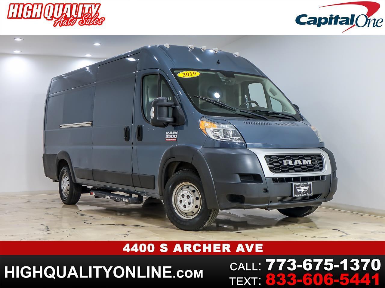 2019 RAM Promaster 3500 High Roof w/Extended Length