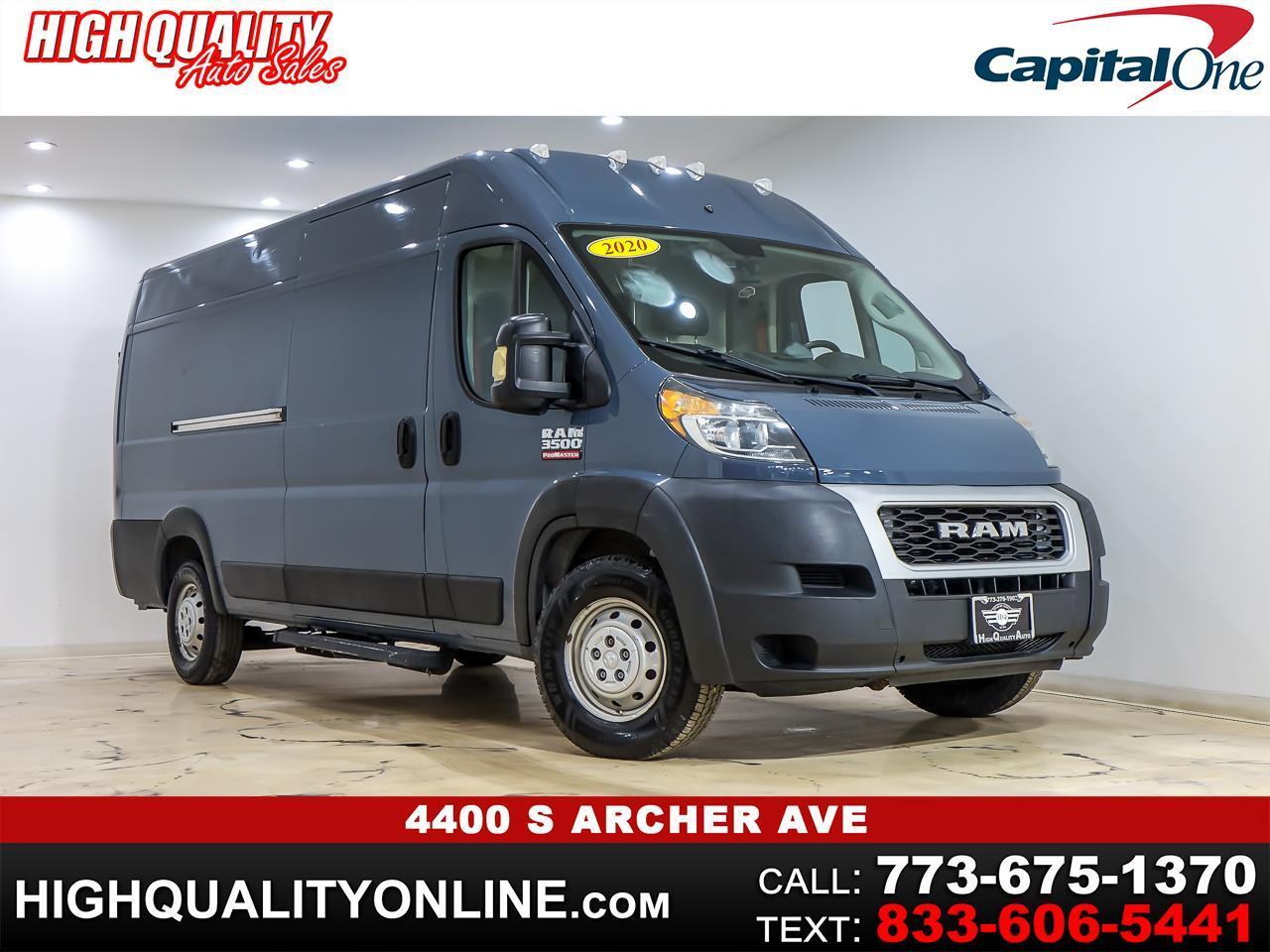 2020 RAM Promaster 3500 High Roof 159-in. WB Ext