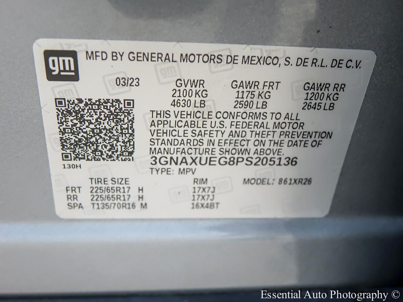Chevrolet Equinox LT AWD 2023
