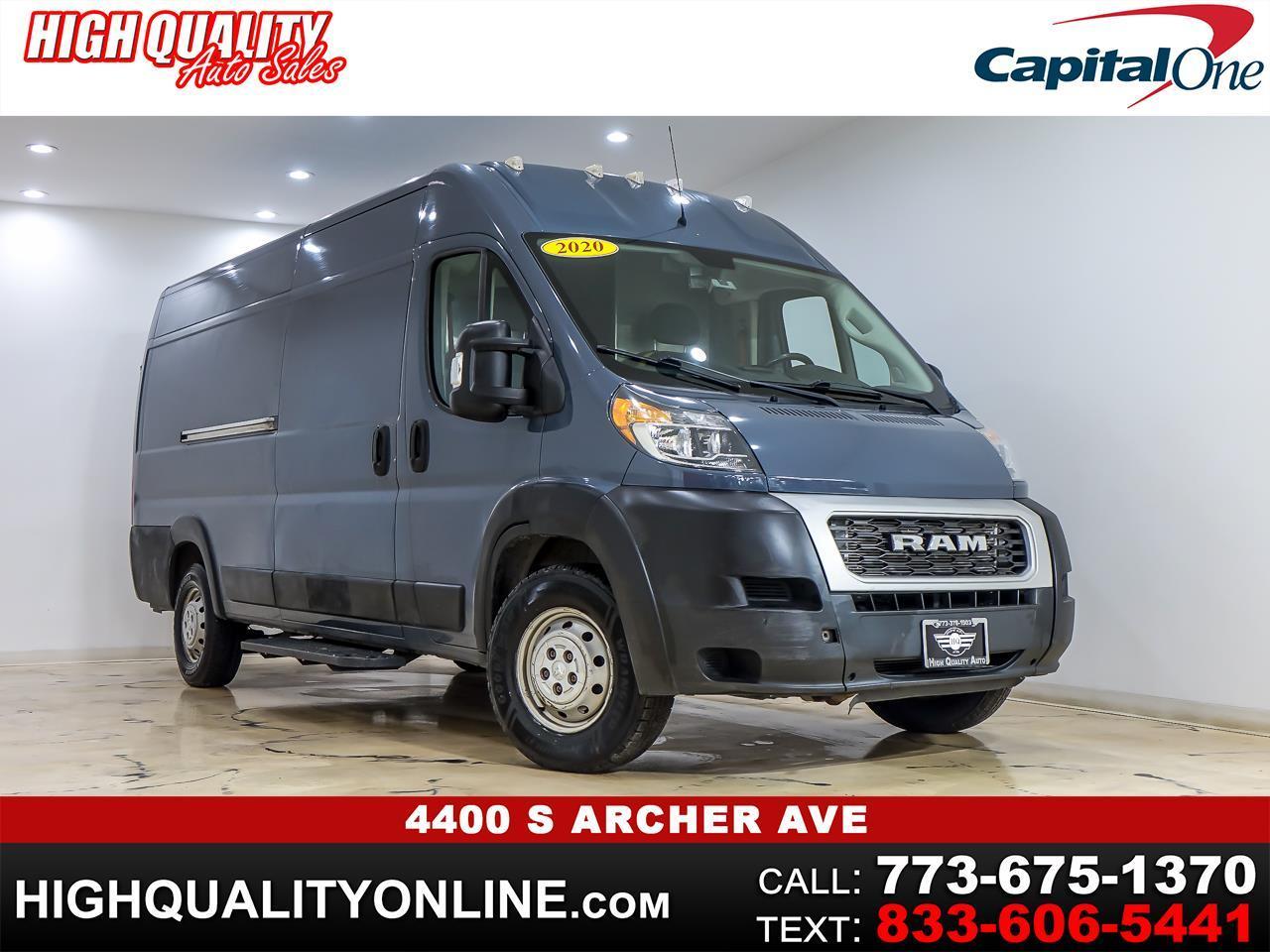 2020 RAM Promaster 3500 High Roof 159-in. WB Ext