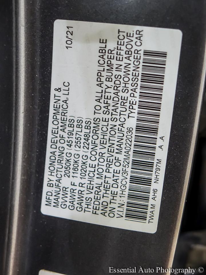 Honda Accord Hybrid EX-L 2021