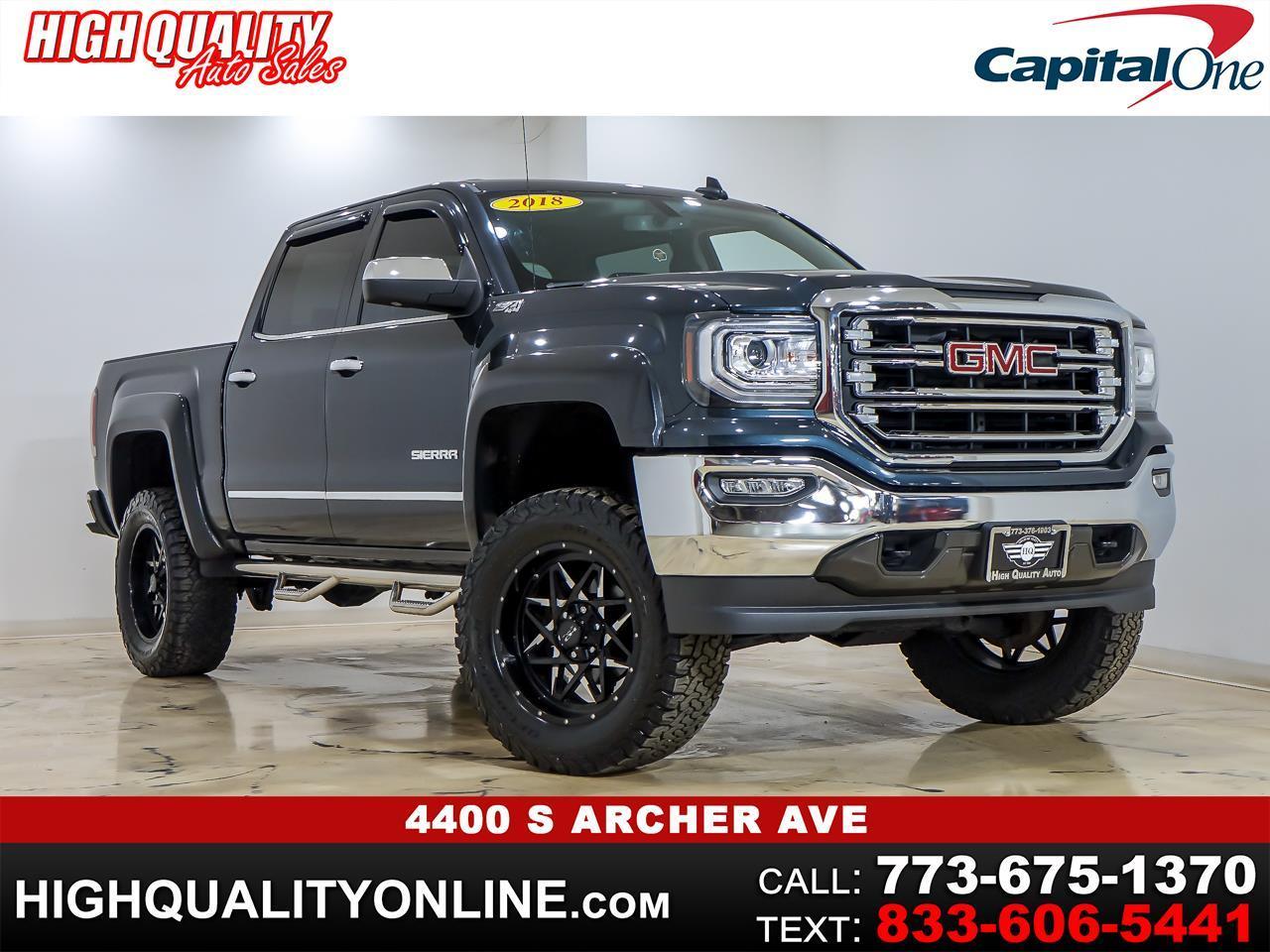 2018 GMC Sierra 1500 SLT Crew Cab Short Box 4WD
