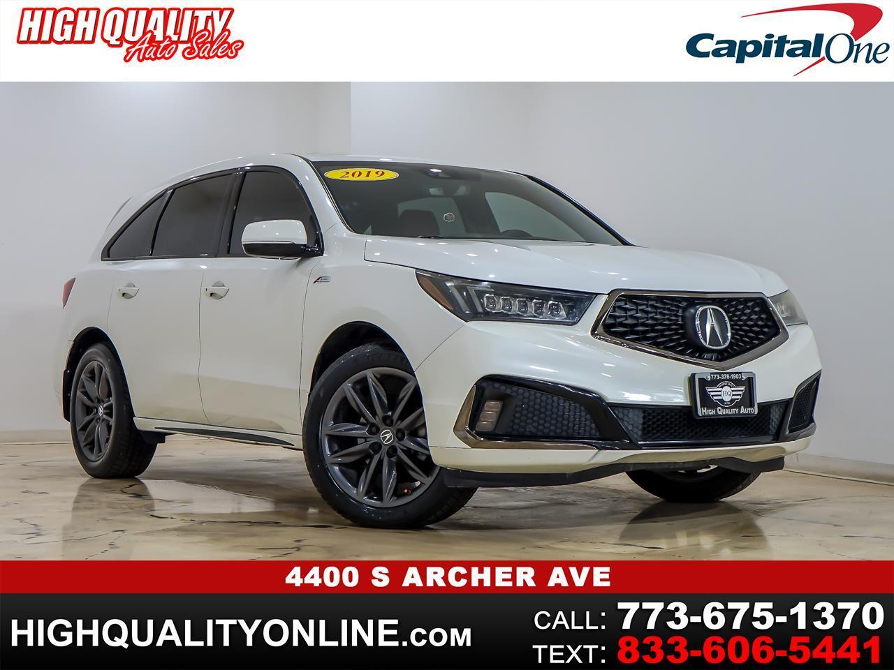 2019 Acura MDX SH-AWD  A-Spec 9-Spd