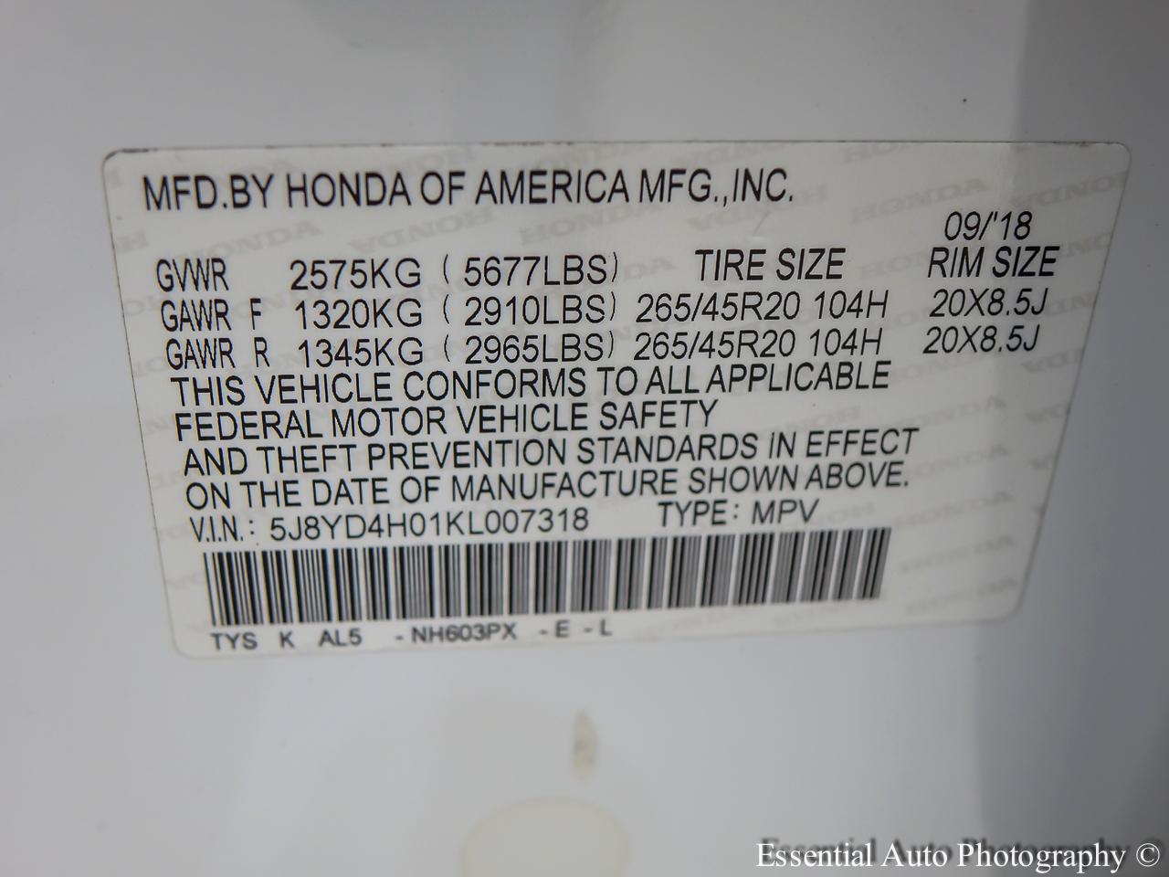 Acura MDX  2019