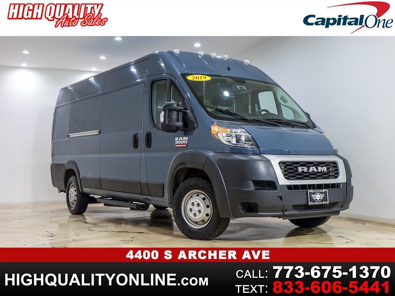 2019 RAM Promaster 3500 High Roof w/Extended Length