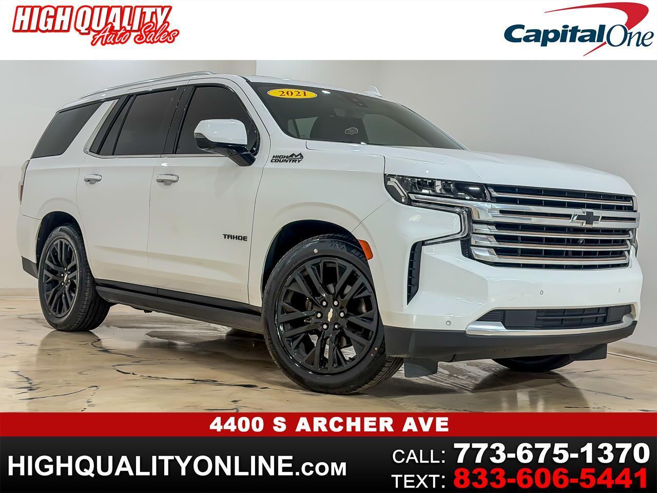 2021 Chevrolet Tahoe High Country 4WD
