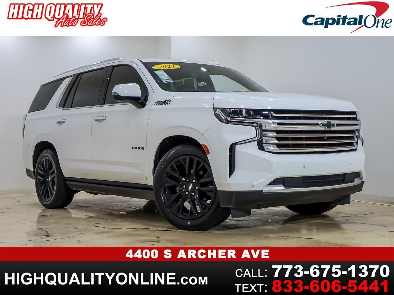 2021 Chevrolet Tahoe High Country 4WD