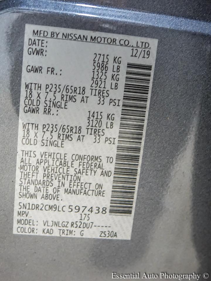 Nissan Pathfinder SL 4WD 2020