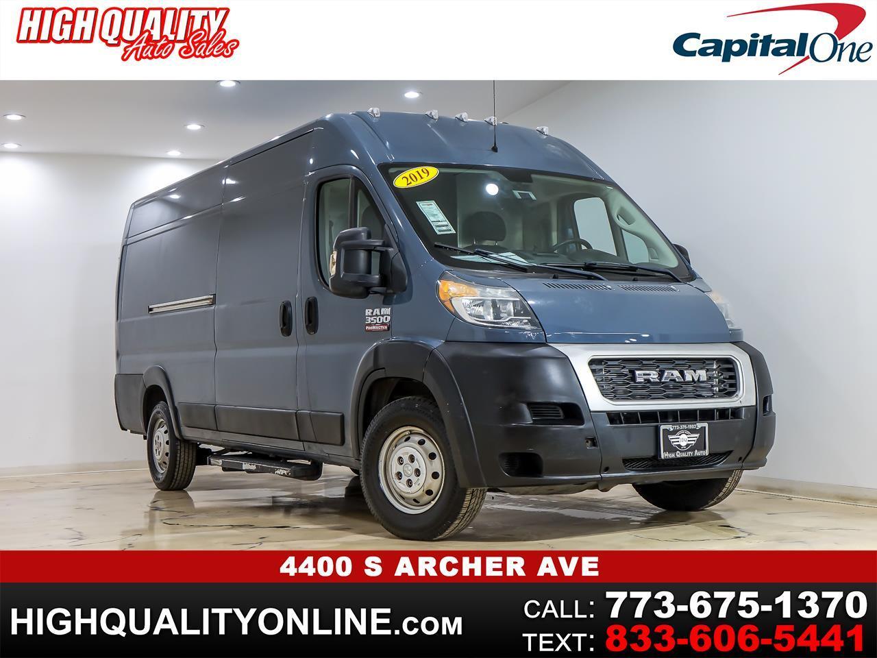 RAM Promaster 3500 High Roof w/Extended Length 2019