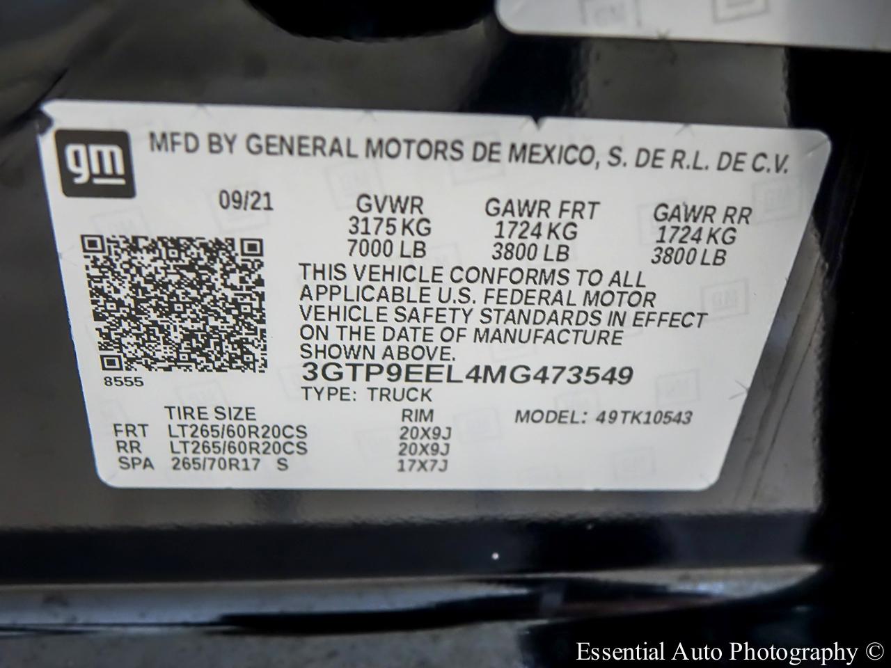 GMC Sierra 1500 AT4 Crew Cab Short Box 4WD 2021