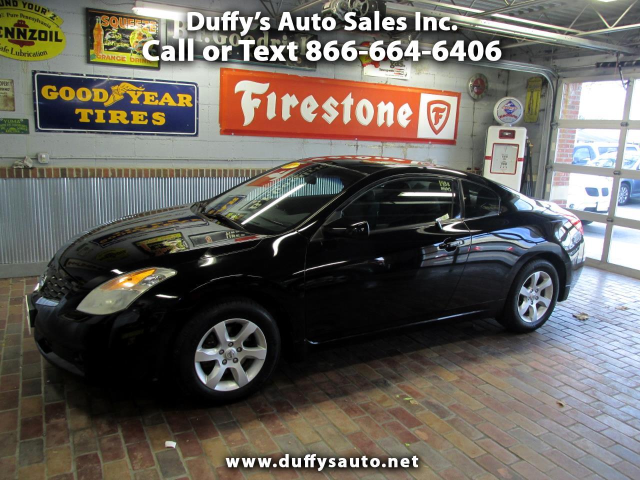 Used 2008 Nissan Altima 2dr Cpe I4 Man 2 5 S For Sale In