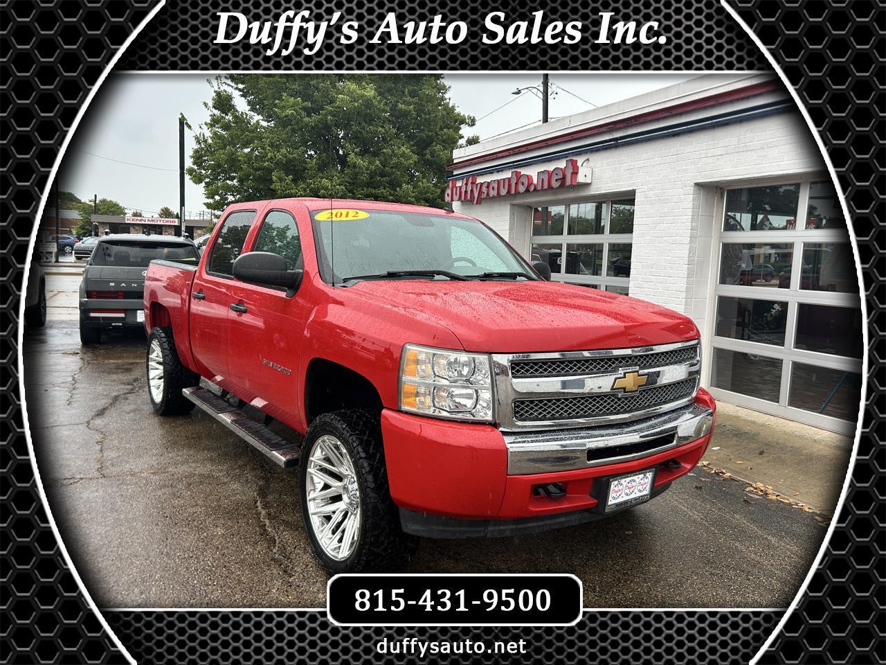 2012 Chevrolet Silverado 1500 4WD Crew Cab 143.5" LT