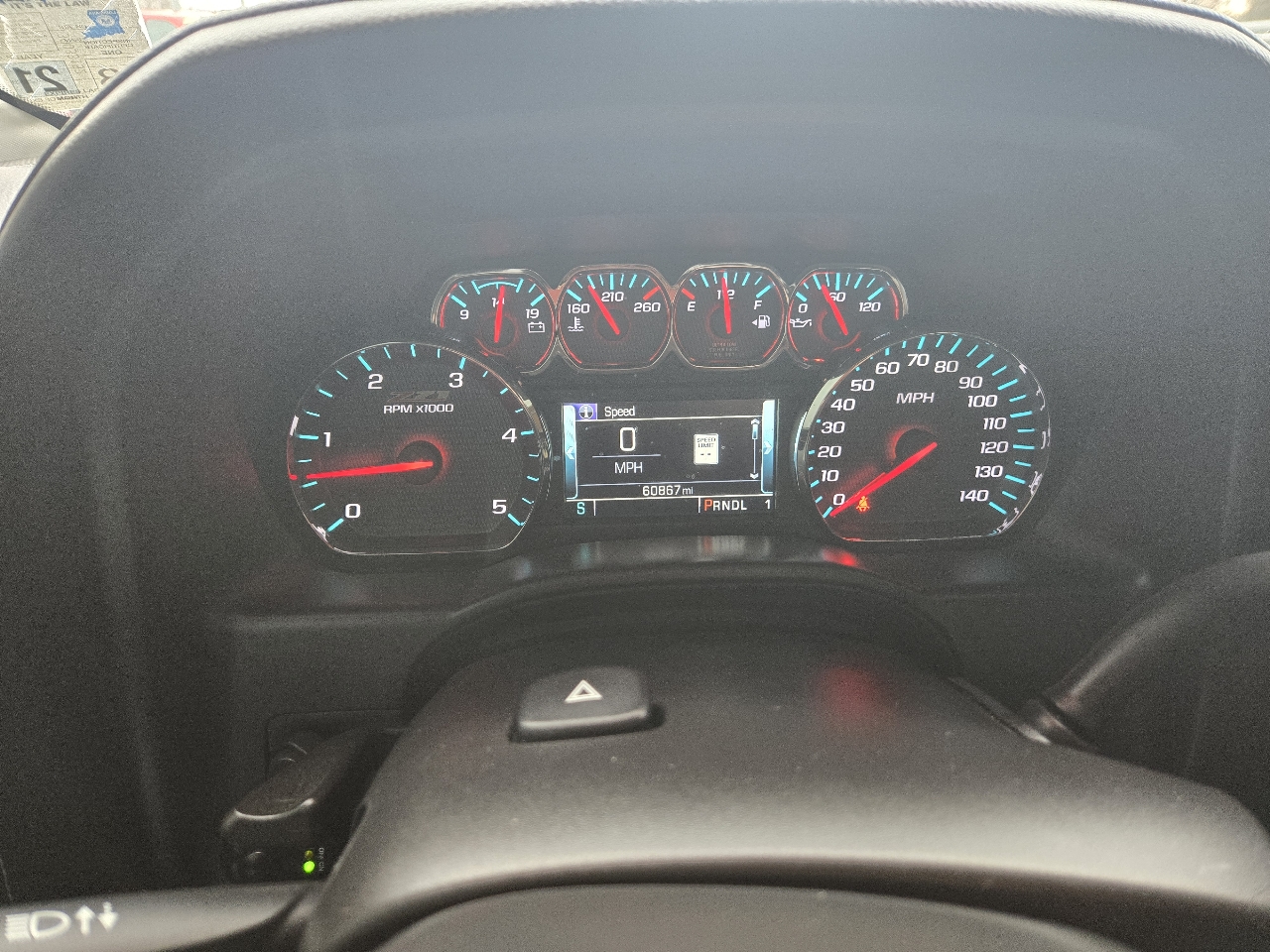 Chevrolet Silverado 2500HD 4WD Crew Cab 153.7" LTZ 2018