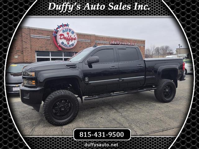 Black 2018 Chevrolet Silverado 2500HD Pickup Truck Four-Wheel Drive Automatic