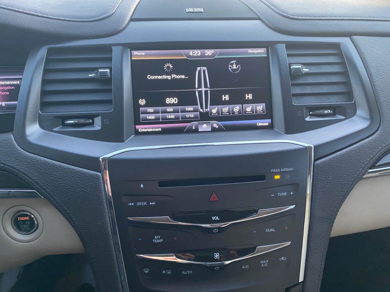 Lincoln MKS 4dr Sdn 3.7L AWD 2015