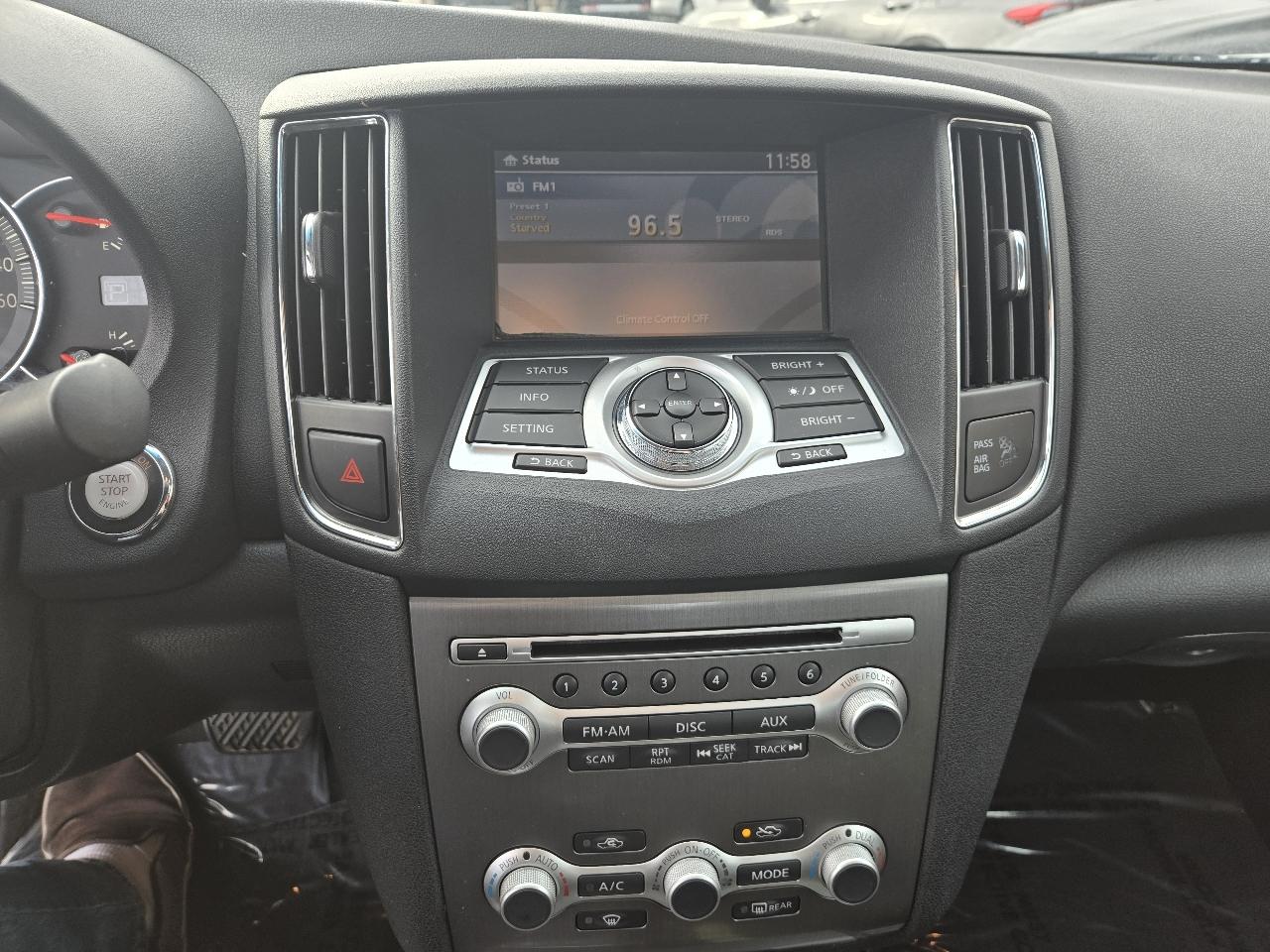 Nissan Maxima 4dr Sdn 3.5 SV w/Sport Pkg 2013