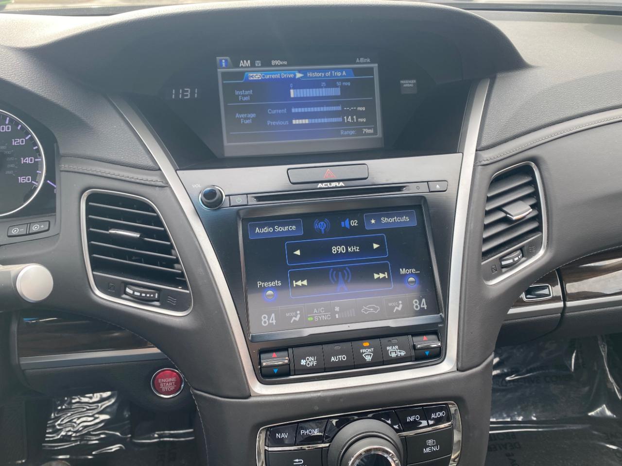 Acura RLX 4dr Sdn Krell Audio Pkg 2014
