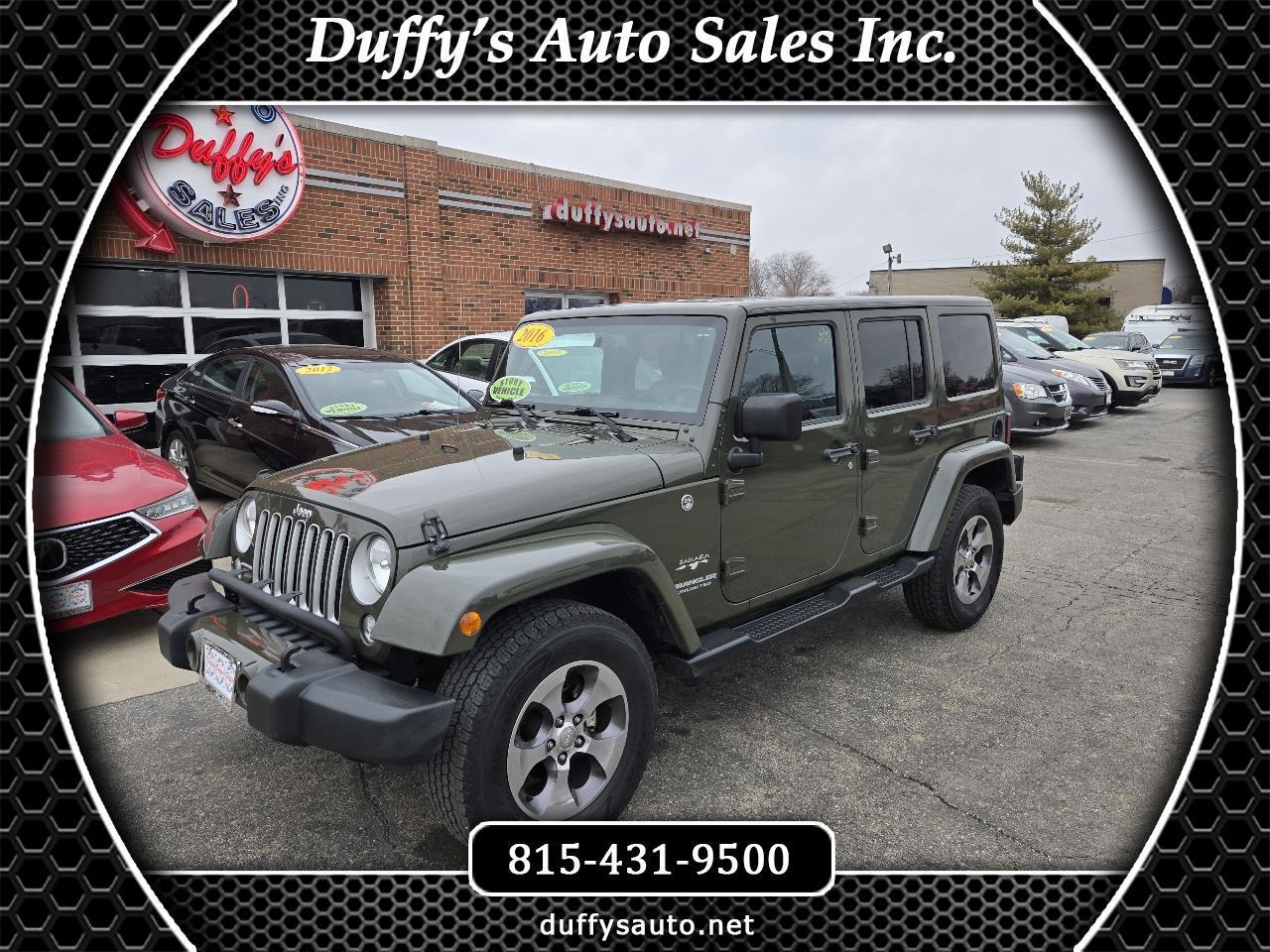 Jeep Wrangler Unlimited 4WD 4dr Sahara 2016