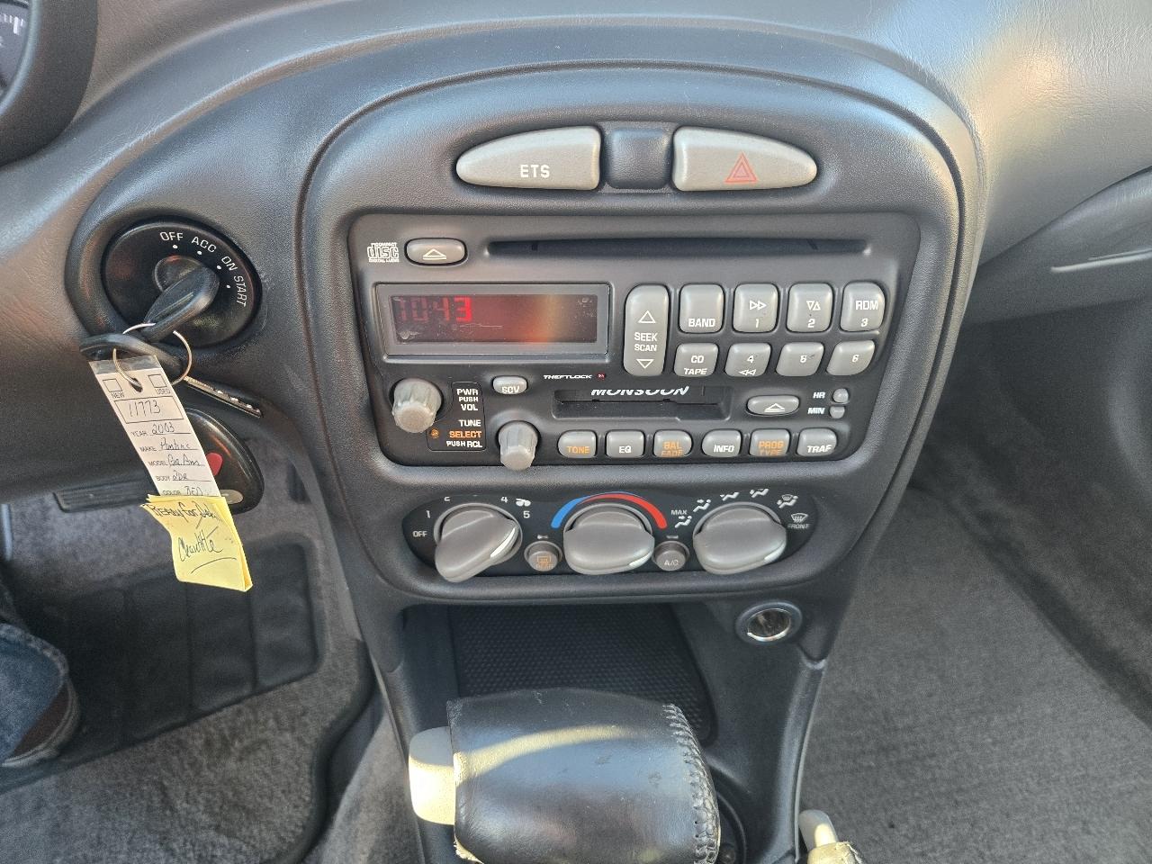 Pontiac Grand Am 2dr Cpe GT 2003